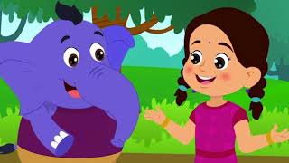 Hathi raja kaha chale |Hindi Balgeet  | Hindi nursery rhymes | #song #hindi screenshot 5