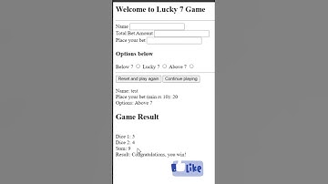 PHP Game | Tutorial #shorts #youtubeshorts #codetutorial  #Php #tutorial #games #gameplay