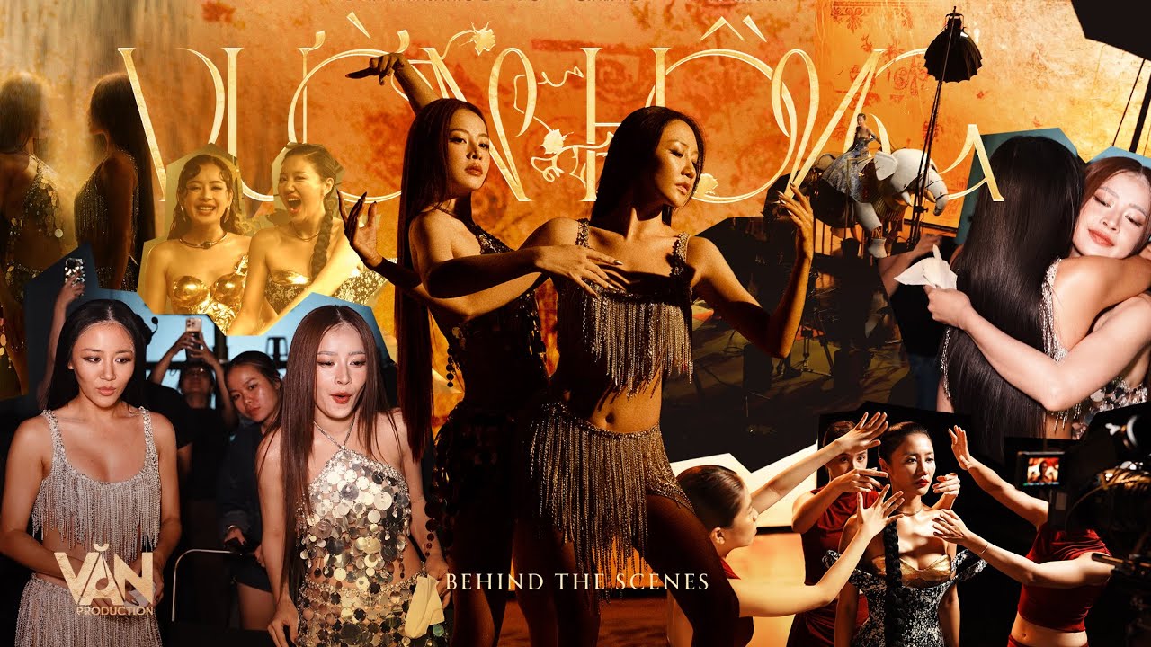Behind The Scenes 'VƯỜN HỒNG' - VĂN MAI HƯƠNG ft. CHI PU, HÀ TRẦN