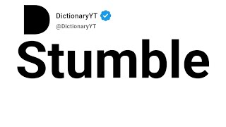 Stumble Synonyms | Thesaurus | Similar Words 