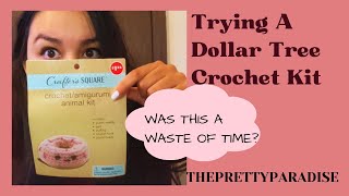 Trying Dollar Tree Crochet Kit So You Don’t Have To | The Pretty Paradise