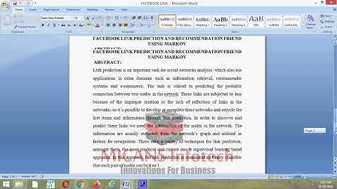 FACEBOOK LINK PREDICTION AND RECOMMENDATION FRIEND USING MARKOV PYTHON PROJECT 2020