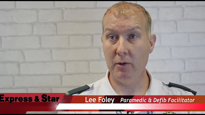 Jamie Richards from AEDdonate and Lee Farley on th...