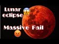 Blood Moon Eclipse TOTAL FAIL! vlog