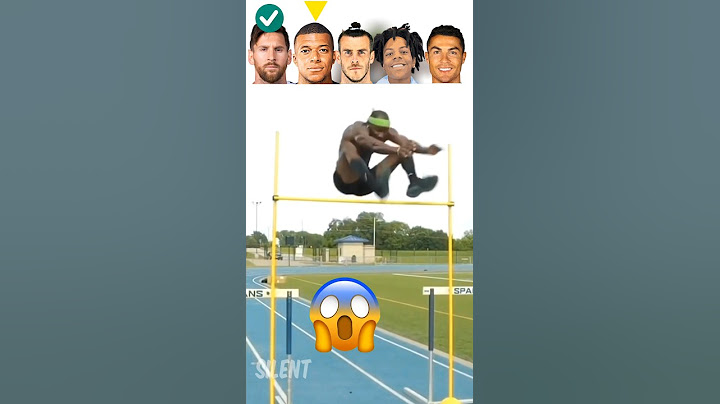 Messi vs Mbappe vs Bale vs IShowSpeed vs Ronaldo - High Jump Challenge