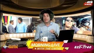 MORNING LIVE' 🌄 WITH THE CRITIC