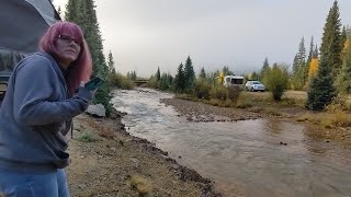 Boondocking Anvil Campground, Silverton, Co.