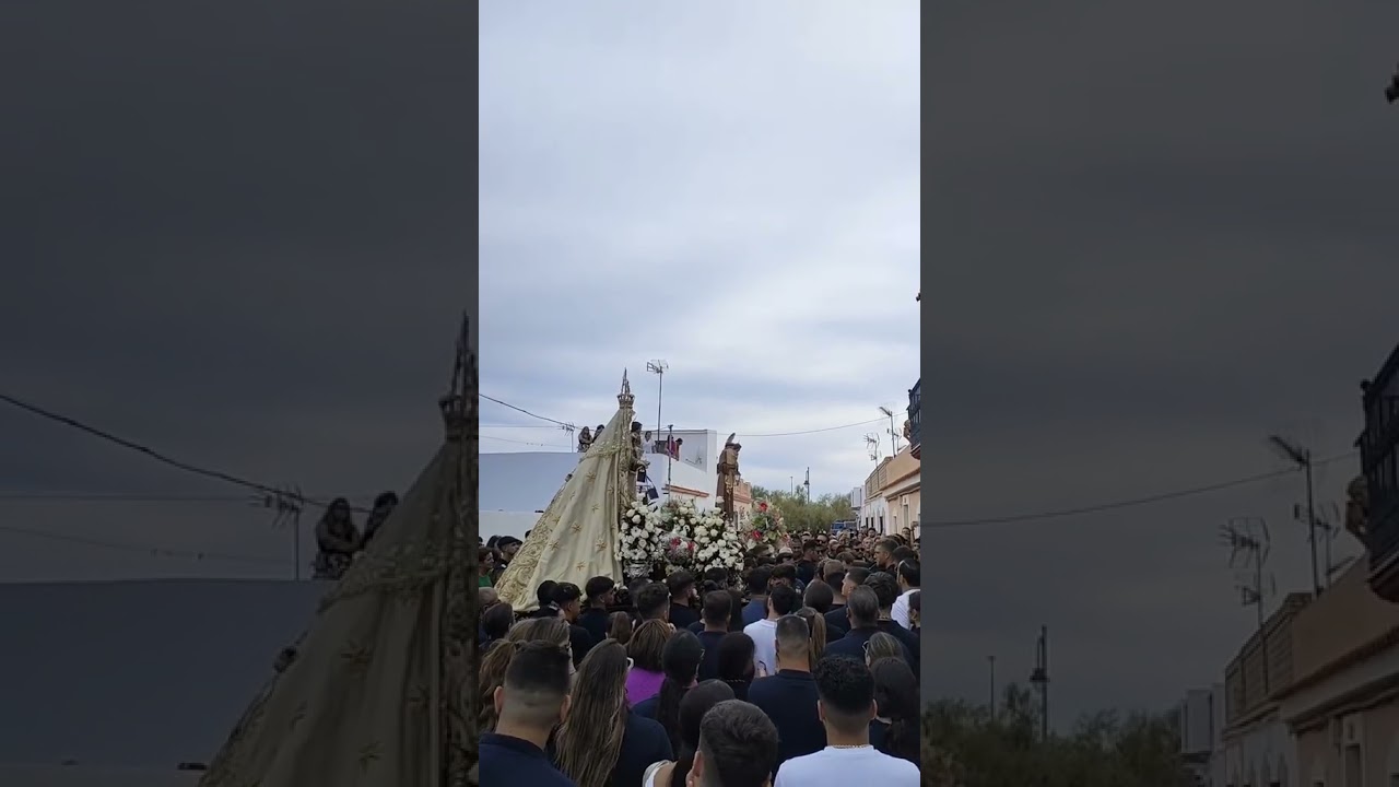 San Antonio virgen del Carmen precarias punta Del Moral Ayamonte Huelva Andalucía España Europa