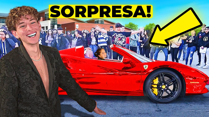 Prendo Mia Sorella a Scuola in FERRARI...