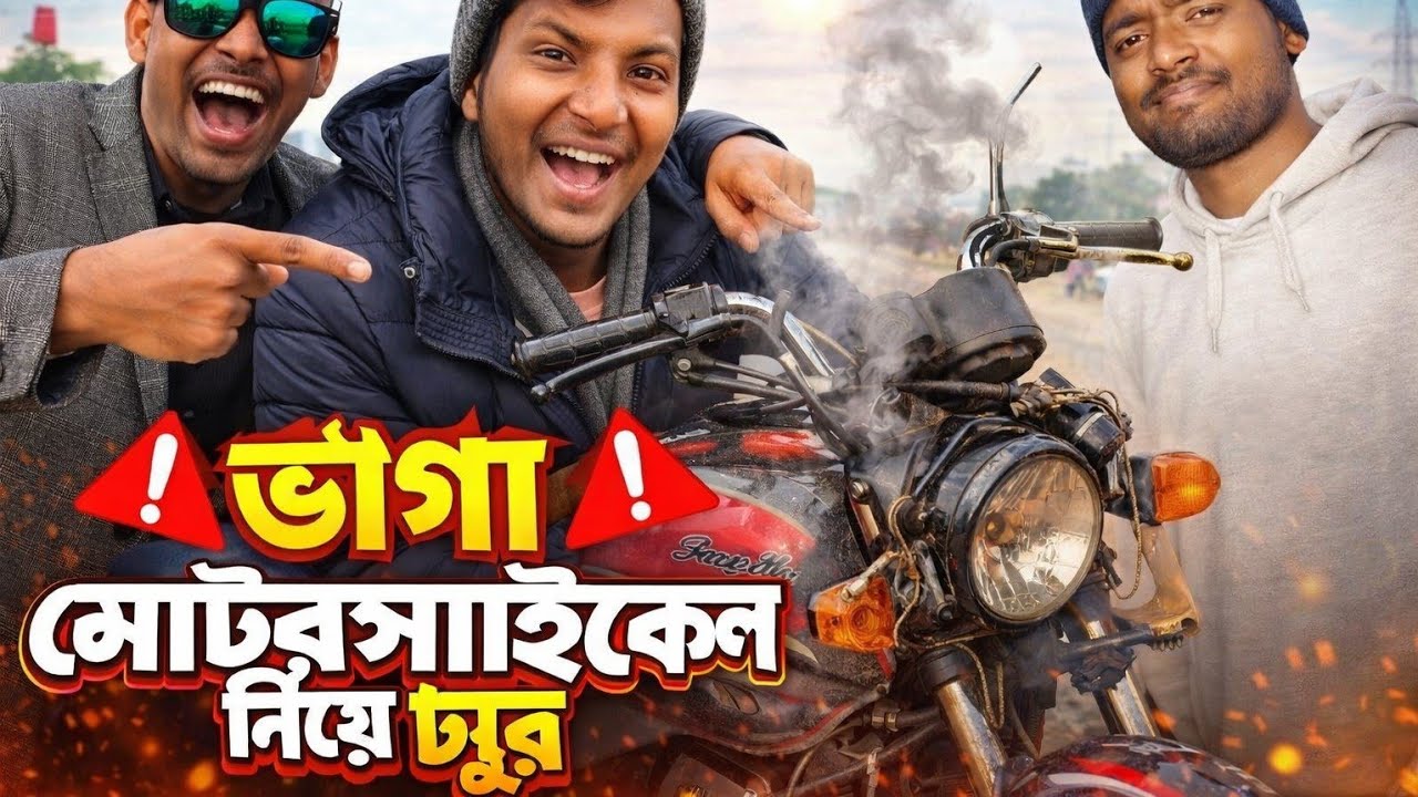 ভাঙা মোটরসাইকেল নিয়ে ট্যুর 😂 | মাঝপথে যা ঘটলো কেউ বিশ্বাস করবে না! 