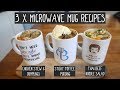 3 x Microwave Mug Recipes