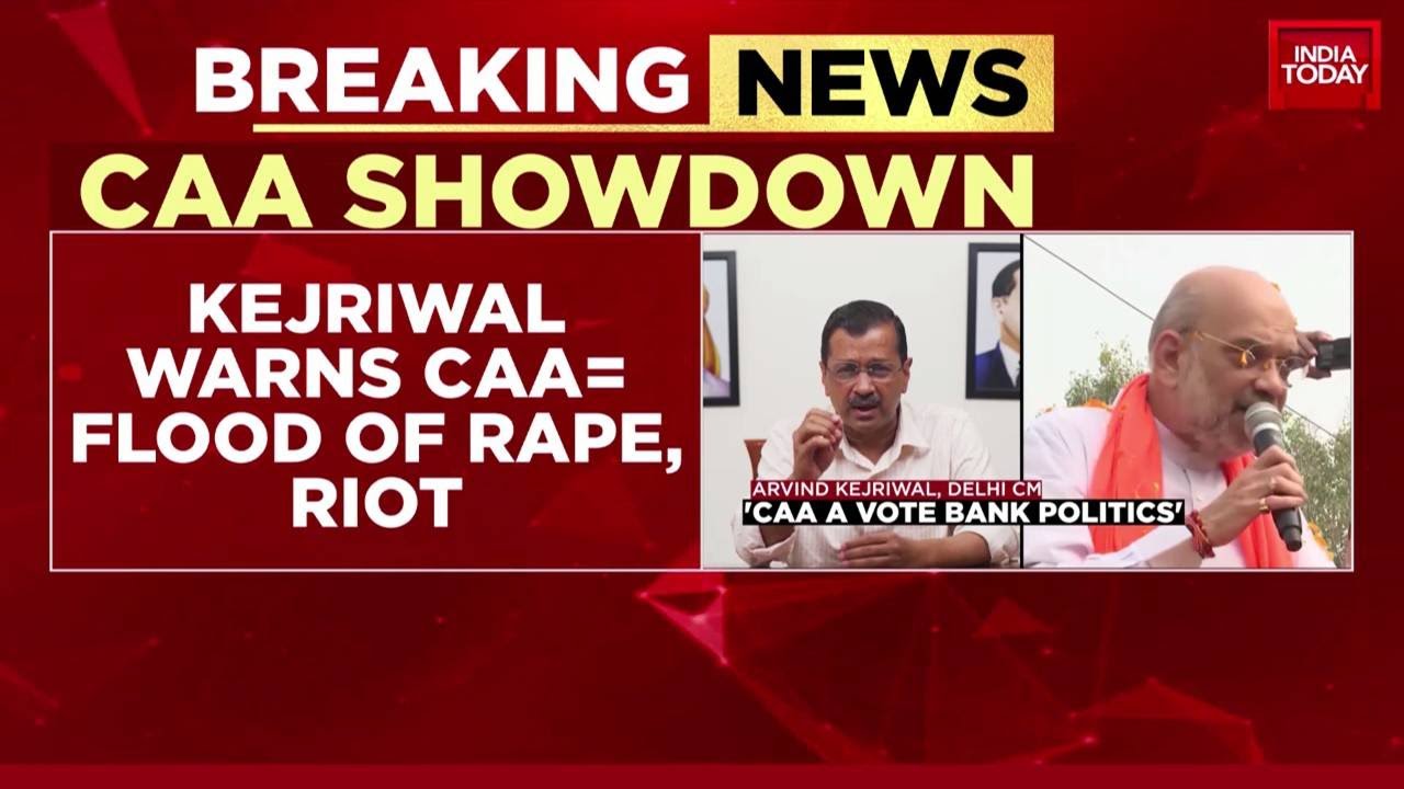 CAA Showdown: Arvind Kejriwal's Controversial Comments on CAA Spark Heated Debate | India Today