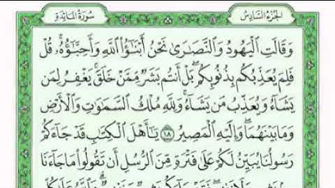 سورة المائدة بصوت فارس عباد