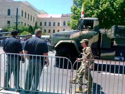 georgian military parade tblilisi 2010/საქართველოს სამხედრო აღლუმი თბილისი 2010