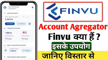 finvu kya hai | finvu account aggregator kya hota hai  | finvu account aggregator use kaise kare