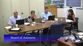 Board of Assessors, July 16, 2019