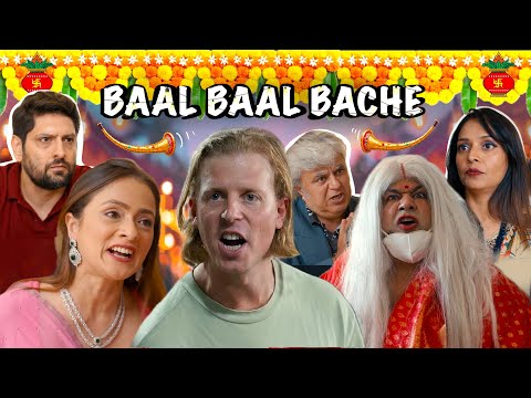 Baal Baal Bache | 2 Foreigners In Bollywood