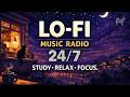 24/7 ☕ Lofi Beats Radio · Chill, Study &amp; Relax (Corgi Records)