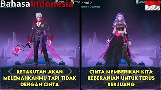 Percakapan Hero Couple (Pasangan) mobile legend bahasa Indonesia || Dialog Hero Bucin