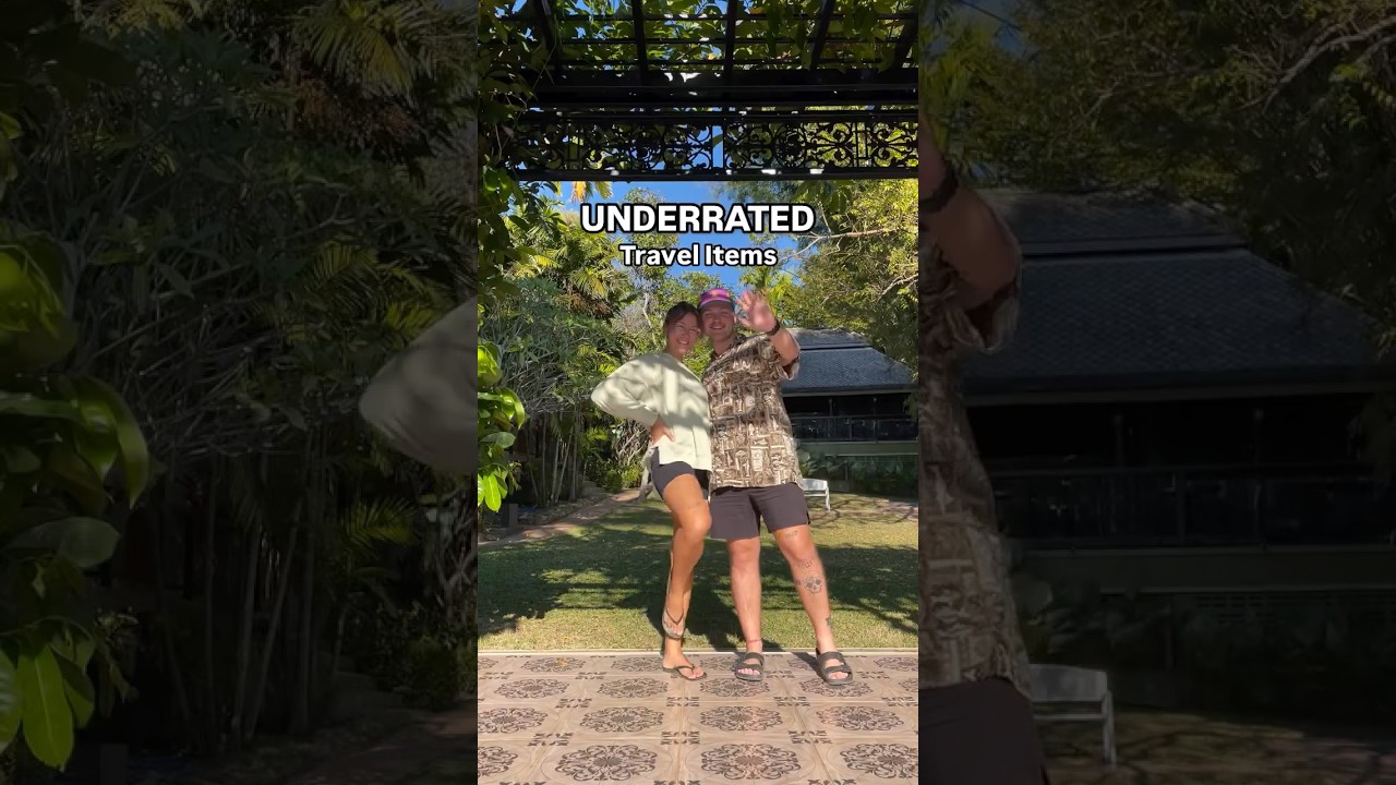 OUR UNDERRATED TRAVEL ITEMS 🎒