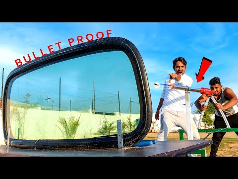 Bulletproof Glass Vs Potato Canon - Shocking