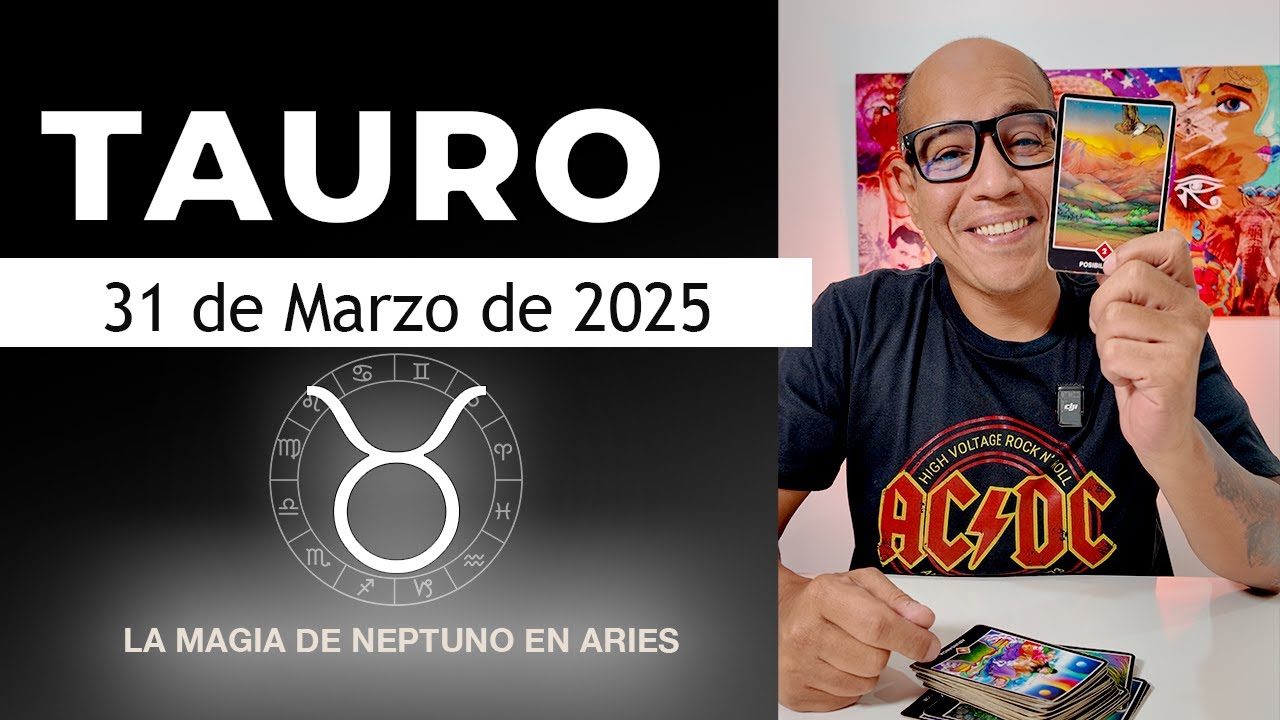 TAURO | Horóscopo de hoy 31 de Marzo 2025 - YouTube