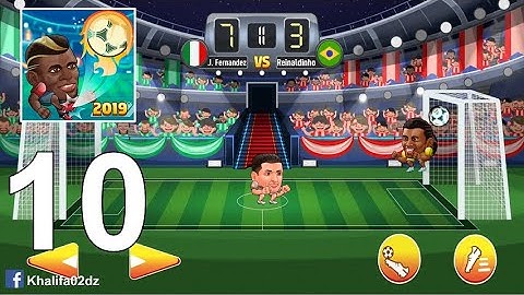 Big Head Soccer - Gameplay Walkthrough Part 10 (Android)