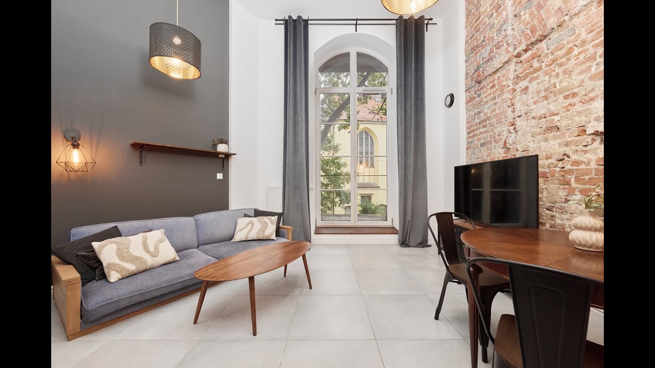 Loftowe 3 pokoje Bulwar Staromiejski, Stare Miasto - Mieszkanie - Wynajem - Wrocław, Stare Miasto