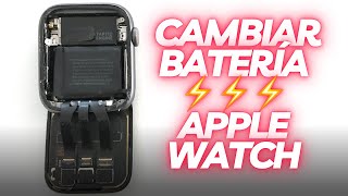 APPLE WATCH cambiar batería ⌚️Series | Parte 3 reacondicionado Apple Watch