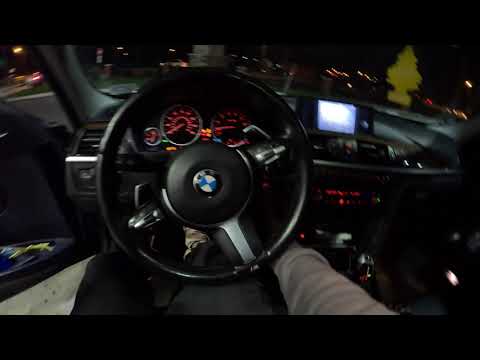 BMW F30 NIGHT TIME POV *I GOT CHASED BY THE COPS***