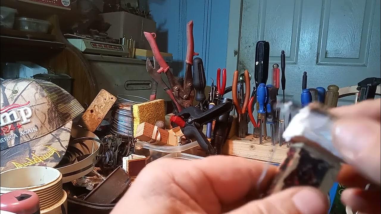 Discussing post office envelopes to repair a cuckoo clock bellow vs the