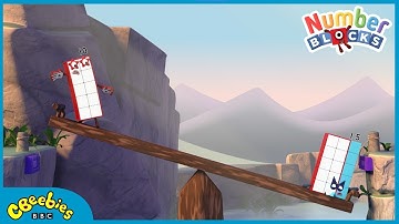 Balancing Bridge | Numberblocks | CBeebies