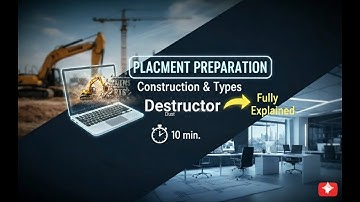 Constructor and Types || Destructor || Oops Concept || javascript , c++
