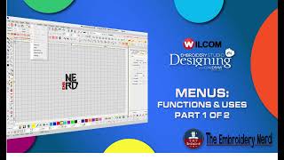 Wilcom DesignStudio: Menus Settings and their Functions PART 1 screenshot 4