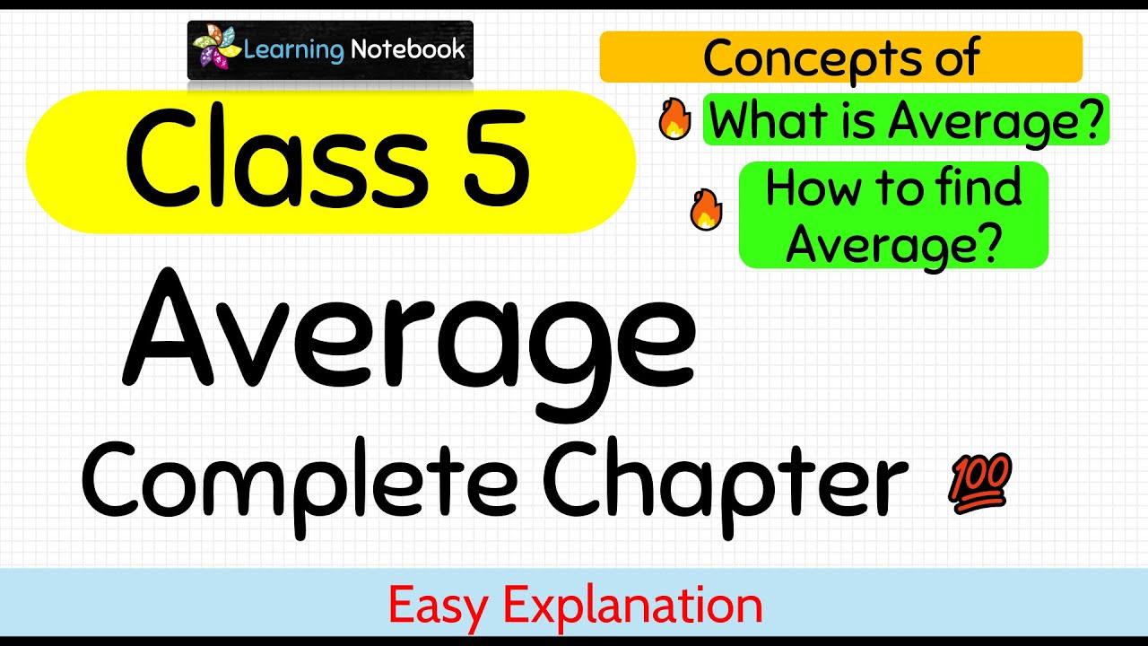 class-5-maths-average-complete-chapter-youtube