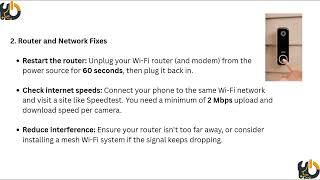 How to Fix Vivint Doorbell Camera Offline - Wi-Fi Reconnect, Power Cycle & Router Fix