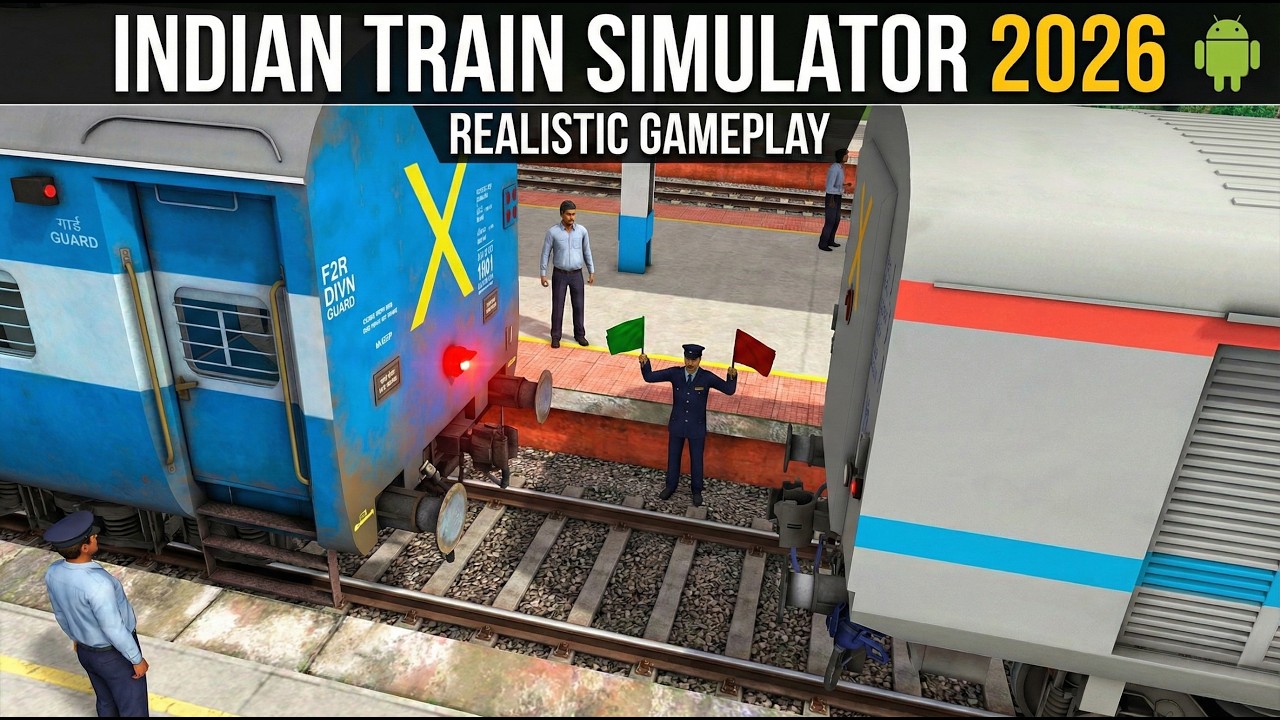 RAREST Sight 🛠️ Coupling LHB and ICF Coaches | WDG4 Run in Indian Train Simulator 2026 | Railworks