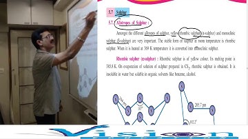 CONCEPT 11 ALLOTROPES OF SULPHUR N SULPHERIC ACID