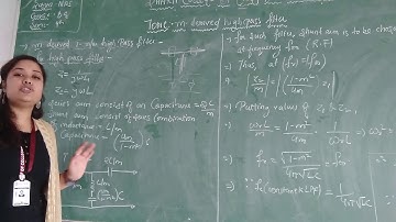 m Derived High Pass Filter (T and Pie network) by Miss Nidhi Soni