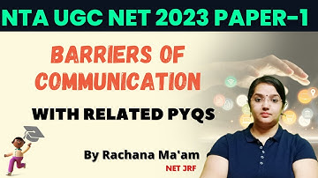 UGC NET Paper 1 | Teaching Aptitude & Communication | Barriers of Communication PYQs | JRF Adda