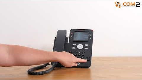 Avaya J169 - Audio Settings: Speaker Phone