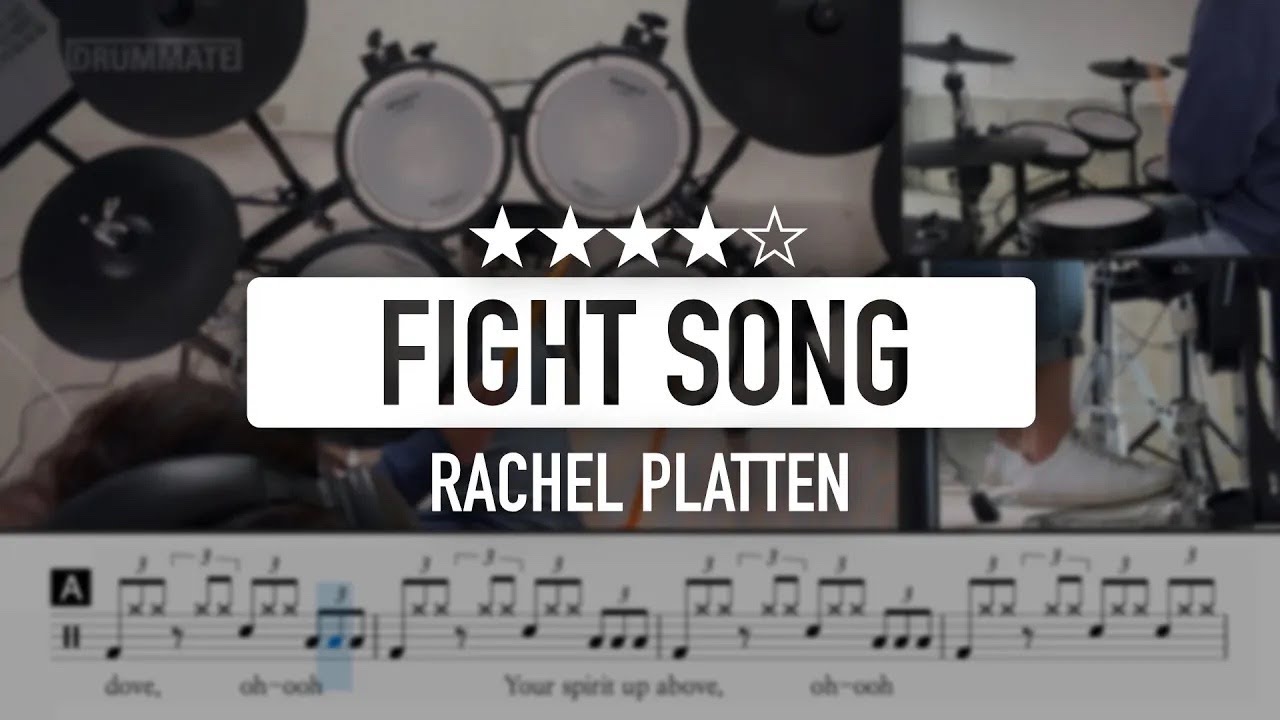 Lv14 Fight Song   Rachel Platten  POP Drum Cover