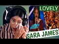 First Time Hearing Sara James Sing Lovely by Billie Eilish &amp; gets Golden Buzzer/ Emotional REACTION