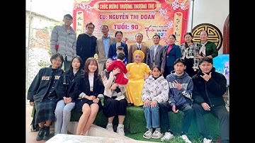 Lễ Mùng Thọ Cụ Nguyễn Thị Doan Tuổi 90