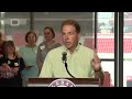 Nick Saban's speech at Walt Gary celebration of life