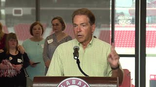 Nick Saban's speech at Walt Gary celebration of life