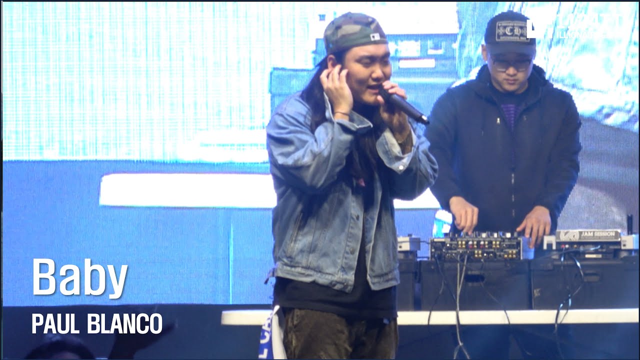 Paul Blanco Rapper 2023.10.05 Baby : PAUL BLANCO (가천대 메디컬) - YouTube