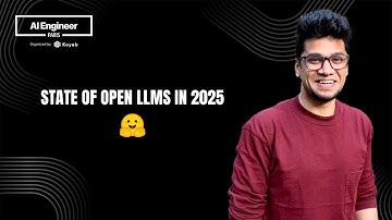State of Open LLMs in 2025 - AI Engineer Paris 2025