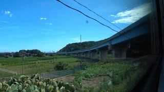 【車窓動画】JR山陰本線 青谷駅～浜村駅 Vol.04