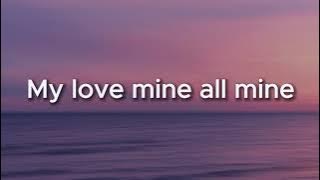 Mitski - My Love Mine All Mine (Lyrics)